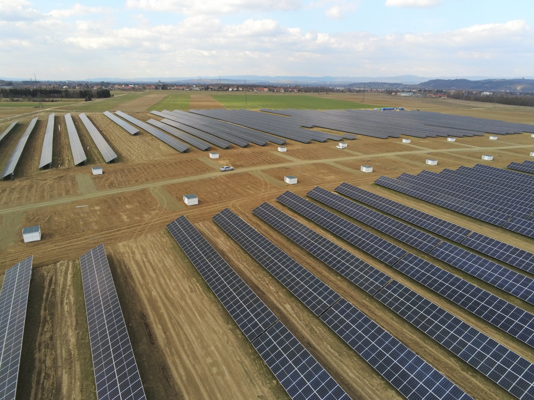 Large utility-scale PV plant under development